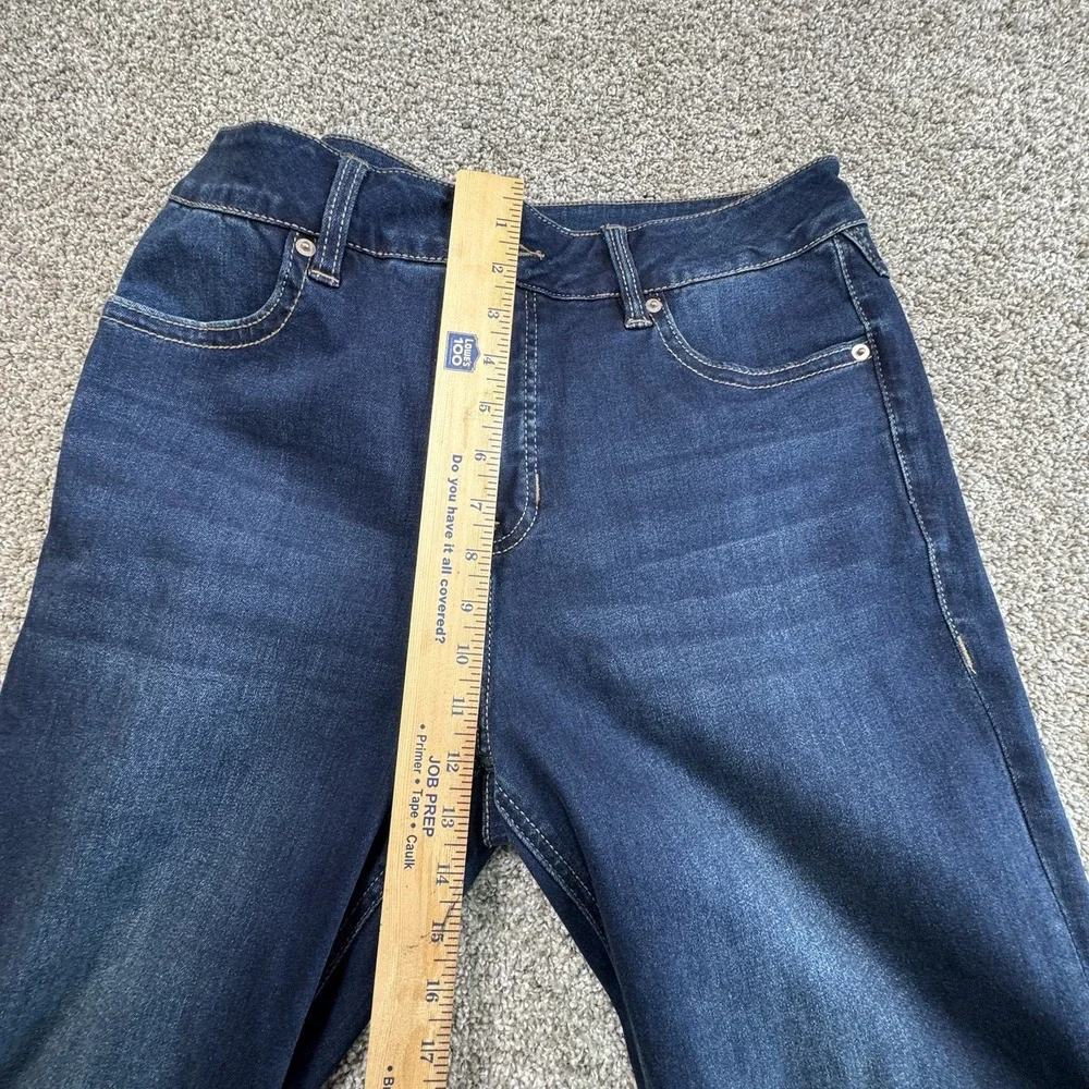 Rock & Roll‎ Cowgirl Denim Jeans High Rise Trouser Women's 34x30 Dark Blue - Picture 7 of 7